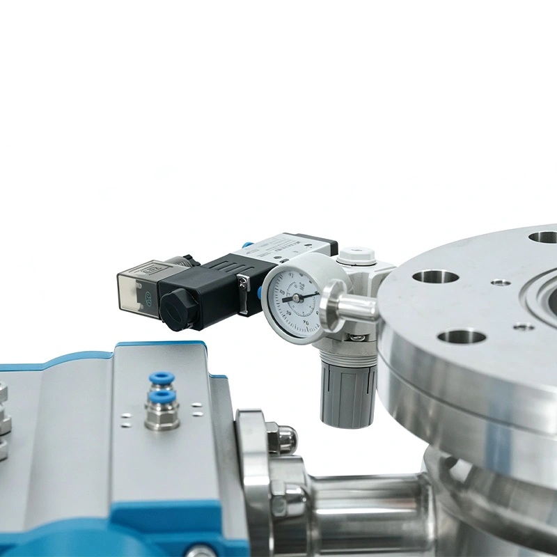 Sanitary Inflatable Seal Segmented Ball Valve